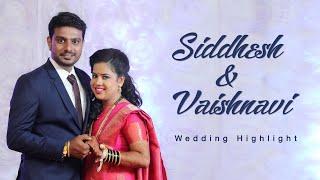 Siddhesh & Vaishnavi | Best Cinematic Wedding Highlights 2020 |  Ashirwad Studios, Vengurla