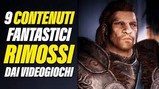 9 CONTENUTI FANTASTICI RIMOSSI DAI  VIDEOGIOCHI