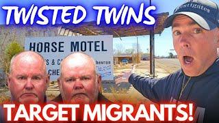 TWINS TARGET MIGRANTS! Sierra Blanca Texas.