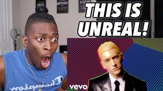 FIRST TIME HEARING Eminem - Rap God (Explicit) REACTION | HOLY 