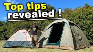 BEST Tips How to Setup a Tent 2023 - SIMPLE and EASY