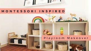 Montessori Playroom Makeover & Tour