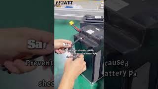 Febatt brand factory assembly line | 48V 30Ah battery pack #batteryfactory #battery