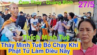 Thầy Minh Tuệ Bỏ Chạy Khi Phật Tử Làm Điều Này