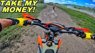 First Time Riding a Ktm 250 4 Stroke And Now I Want One!