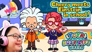 Yoya - Busy Life World -  Cherry Meets Einstein in SCHOOL!!!