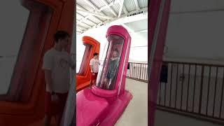 World’s tallest indoor water slide! Dreamworks water park #shorts