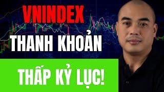 Vnindex có phiên thanh khoản thấp kỷ lục( Test ) | Cơ hội đang rất gần