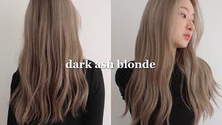 DARK ASH BLONDE AT HOME 