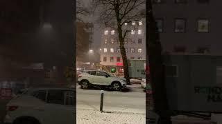 ️Snow day in Gothenburg Central #gothenburg #sweden #snow #snowfall #scandinavia