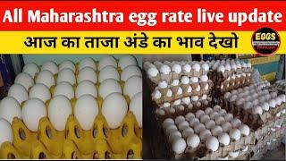 all Maharashtra egg rate live update | महाराष्ट्र का आज का ताजा अंडे का भाव देखो