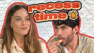 Celebs REACT To Australian Food - Margot Robbie & Diego Calva | RECESS TIME