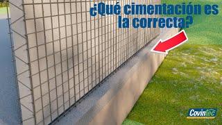 ¿Qué cimentación puedo usar con Covintec? || ¿Cómo construir con Covintec? - Cimentaciones