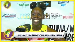 Shericka Jackson Eyeing Sprint World Records | 2022 World Championship in Eugene - June 27 2022