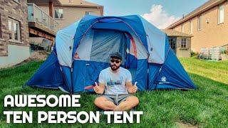 The BIGGEST Tent We've Been In! | HIKERGARDEN Tent Review