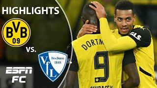 COMEBACK WIN  Borussia Dortmund vs. VfL Bochum | Bundesliga Highlights | ESPN FC