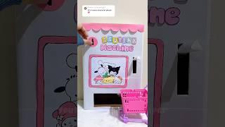 Packing sanrio squishy order (fake)  comment what to do next  #papercraft #sanrio #shorts