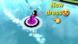 #shorts New dress tutorial in sakura school simulator