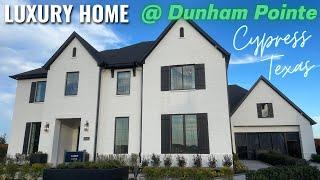 Luxury Home in Cypress, Texas! Dunham Pointe Master Planned Community | Model Home Tour