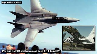 Por que os EUA destruíram os seus F-14 Tomcat?