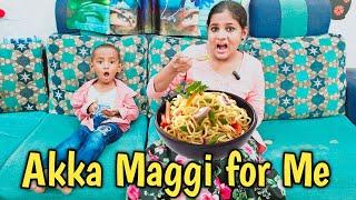 Akka Maggi for Me | comedy video | funny video | Prabhu sarala lifestyle