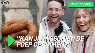 HONDENPOEP laten opruimen door WILDVREEMDEN?! | In Your Face #7 | NPO 3