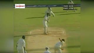 Sadagoppan Ramesh Debut Knock vs Pakistan at Chennai 1999 | Wasim-Waqar Smashed.