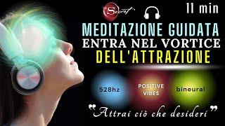 Meditazione Guidata “Entra nel vortice dell’Attrazione” | Legge di Attrazione | (11:11)