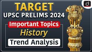 UPSC CSE Prelims Trend Analysis History |Target UPSC 2024 | Drishti IAS English