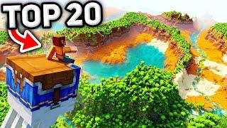 TOP 20 BEST NEW SEEDS for MINECRAFT 1.21! (CHASE THE SKIES UPDATE)