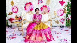 Aadya Half Saree Ceremony Highlights | Csnap Studios