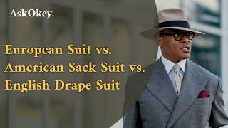 European vs. American vs. English Drape Suit | Shopping for a Bespoke Tailor | Design Choices