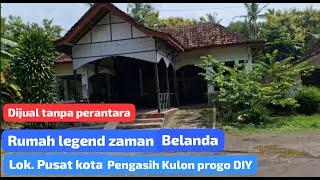 Dijual Rumah legendaris di pusat kota pengasih Kulonprogo Yogyakarta. Cocok utk slow living.