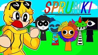 Fiz os SPRUNKIS de POPPY PLAY TIME 4!