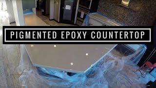 Pigmented Epoxy Countertop Coating using Leggari Products