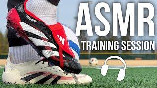 ASMR Individual Training Session For Soccer / Football In Adidas Predator Elite