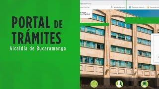 Nuevo portal de trámites en línea de la Alcaldía de Bucaramanga