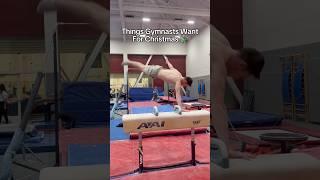 This is all gymnasts want for Christmas ️ #gymnast #sports #olympics #gymnastics #christmss #d1