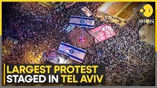 Tel Aviv protests: Protests take political turn, seek resignation of Netanyahu | World News | WION