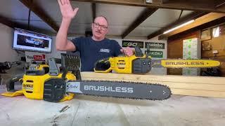 DeWALT FlexVolt 54V 500MM & 450MM Chainsaws