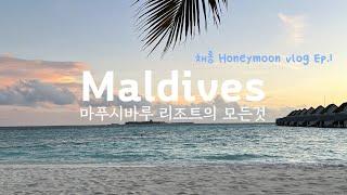 허니문vlogEP.1 | 몰디브 마푸시바루에서 보낸 6박7일 모든것 | Maldives Maafushivaru