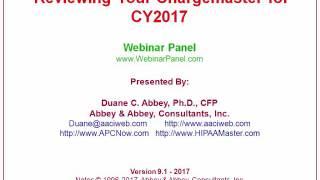 Updating Your Chargemaster for 2017