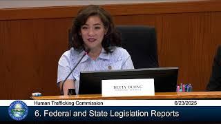 SCC Human Trafficking Committee June 23, 2025 2:00 pm