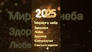 С Новым 2025 годом, друзья! Благодарю вас за то, что вы есть! #shortvideo