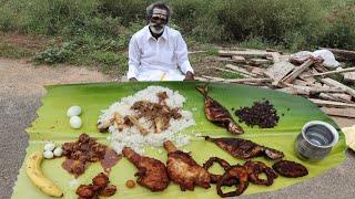 Deepavali!!! Variety of NON-VEG's with my brothers and sisters / Village food factory