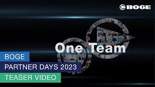 BOGE Partner Days 2023 - Teaser Video