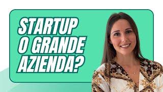 Meglio lavorare in una grande azienda o in una startup?