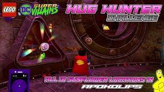 Lego DC Super-Villains: Hug Hunter CHALLENGE (All 10 Darkseid Button Locations) - HTG