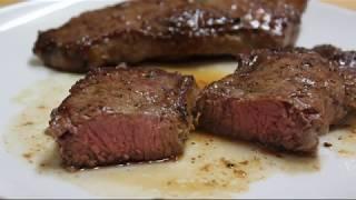 How to Sear & Cook Sirloin Steaks Medium Rare