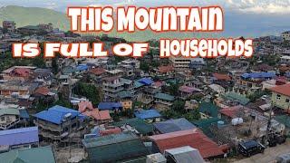 PART OF SAN CARLOS HEIGHTS BAGUIO CITY the mountain is full of houses